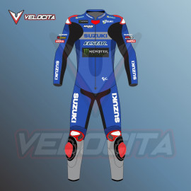 Alex Rins Suzuki Ecstar MotoGP 2021 Leather Riding Suit