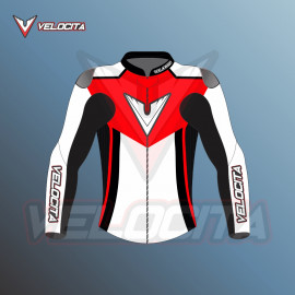Velocita Custom MotoGP 001 Leather Riding Jacket