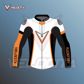 Velocita Custom MotoGP 004 Leather Riding Jacket
