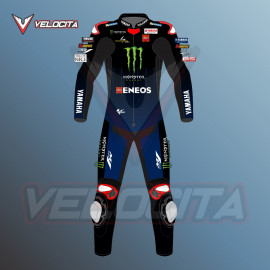 Fabio Quartararo Monster Energy MotoGP 2021 Leather Riding Suit