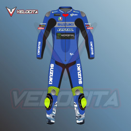 Joan Mir Suzuki Ecstar MotoGP 2021 Leather Riding Suit
