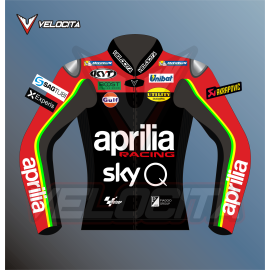 Aleix Espargaro Aprilia MotoGP Leather Riding jacket
